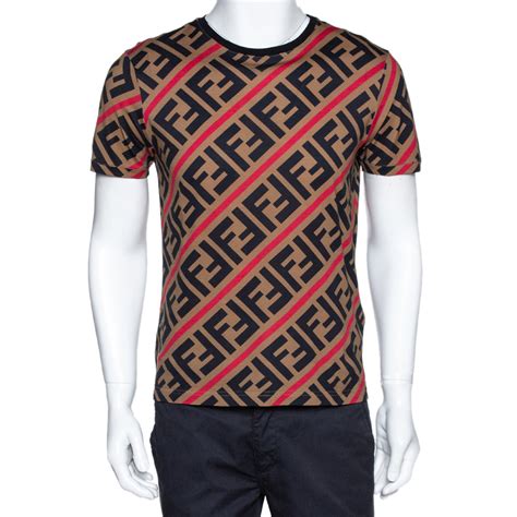 fendi t shirt rew neck|FENDI T.